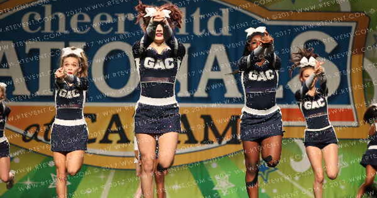 Greensboro All Star Cheerleading Black Diamonds · CanAm