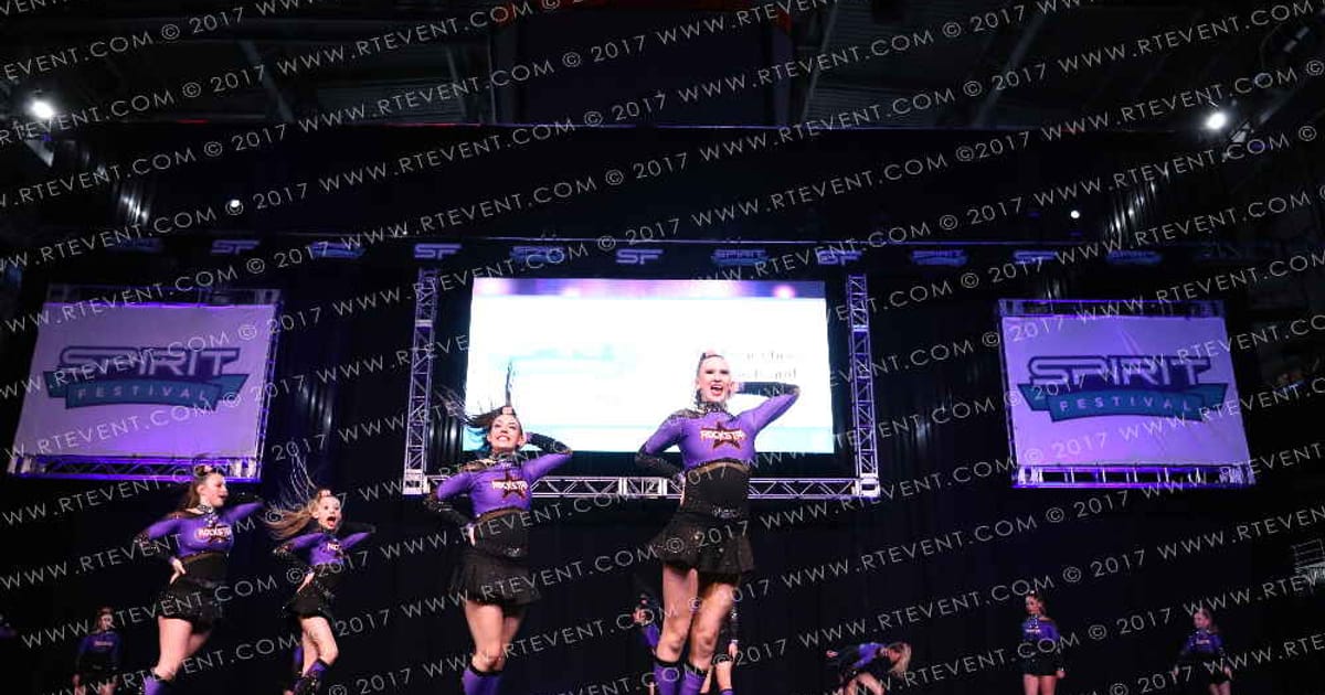 Rockstar Cheer Rhode Island Lady Gaga · SF Nationals Rhode Island