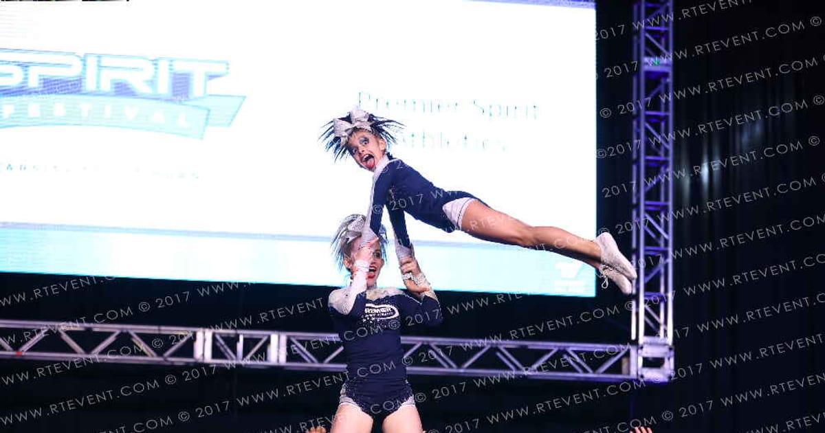 Premier Spirit Athletics Peach · SF Nationals Rhode Island