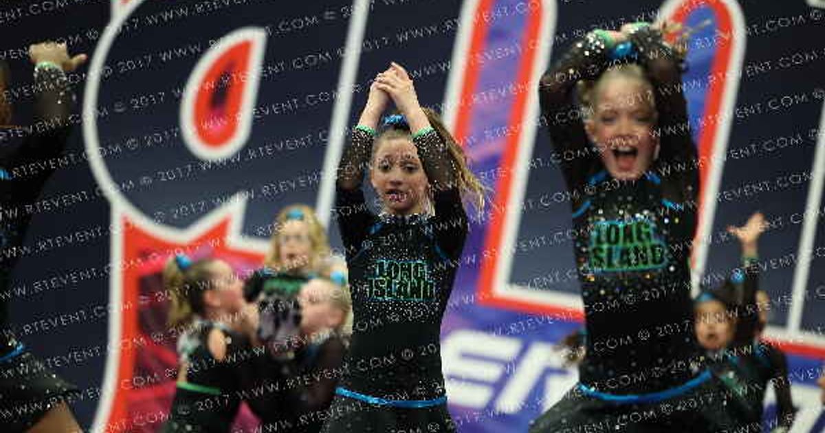 Long Island Cheer Turquoise · JAMfest Brentwood Classic