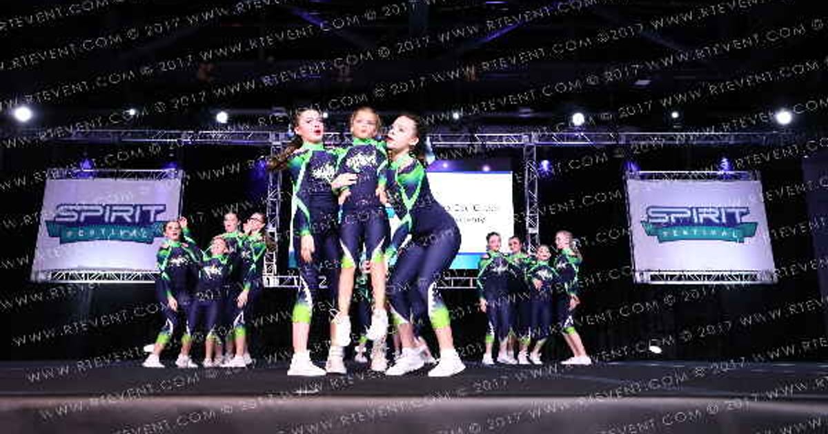 Cape Cod Cheer Academy 3CA Junior Black Tips · SF Nationals Rhode Island