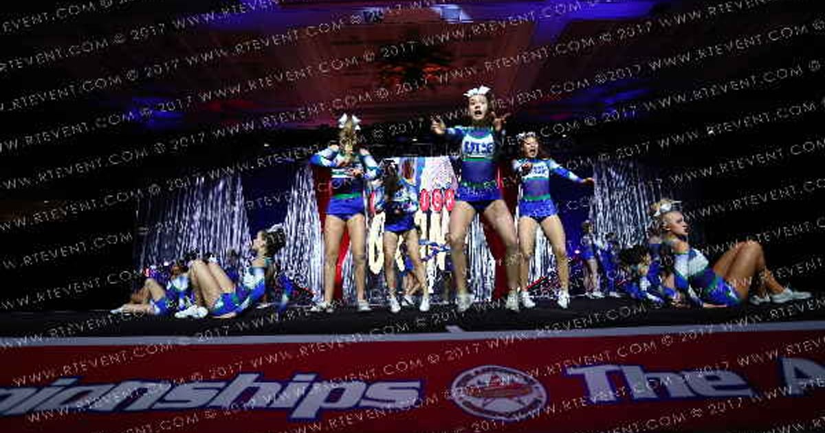 University Cheer Force Ice Storm · The American Grand Las Vegas Grand Nationals DIDII