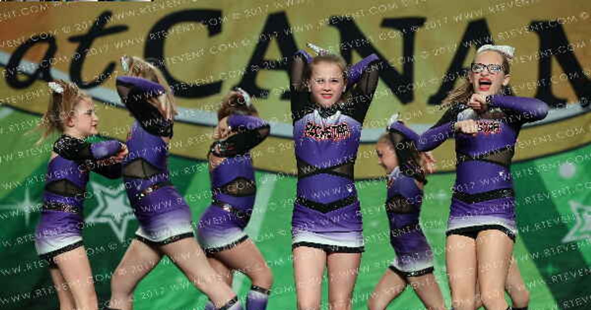 Rockstar Cheer Lake Norman Blondie · CanAm