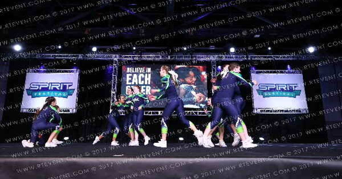 Cape Cod Cheer Academy Junior Level 3 Angel Sharks · SF Nationals Rhode Island