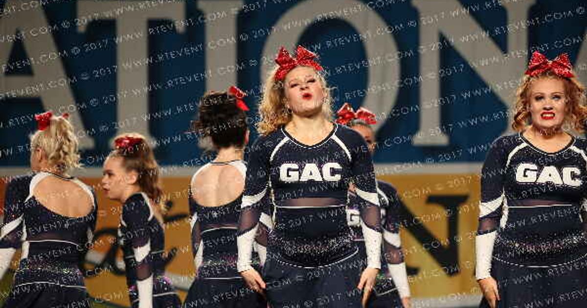 Greensboro All Star Cheerleading Diamond Elite · CanAm