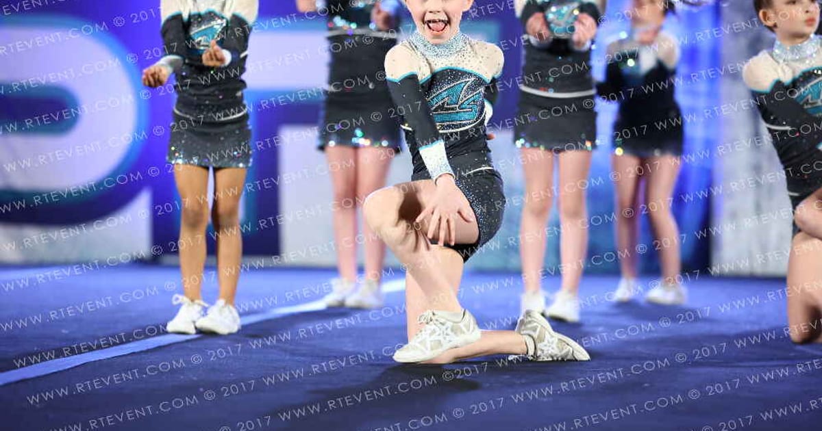 Cheer Sport Sharks-New England Mini Magnificent Sharks · SF Nationals Rhode Island