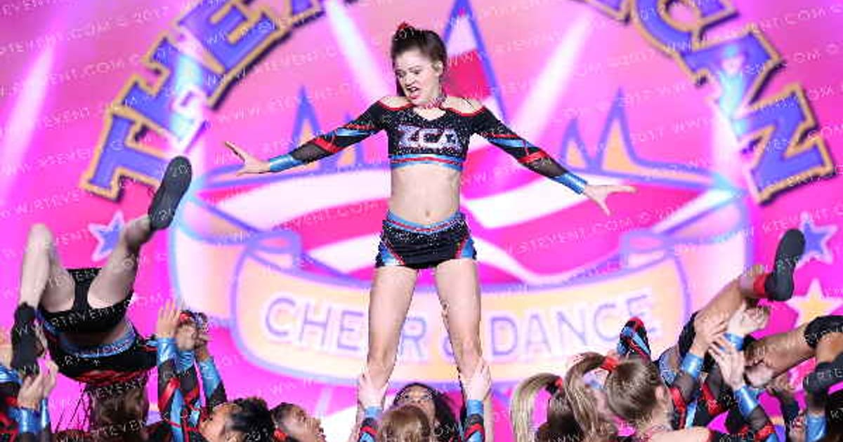 Zachary Cheer Athletics Lady Red · American Spectacular Houston Nationals
