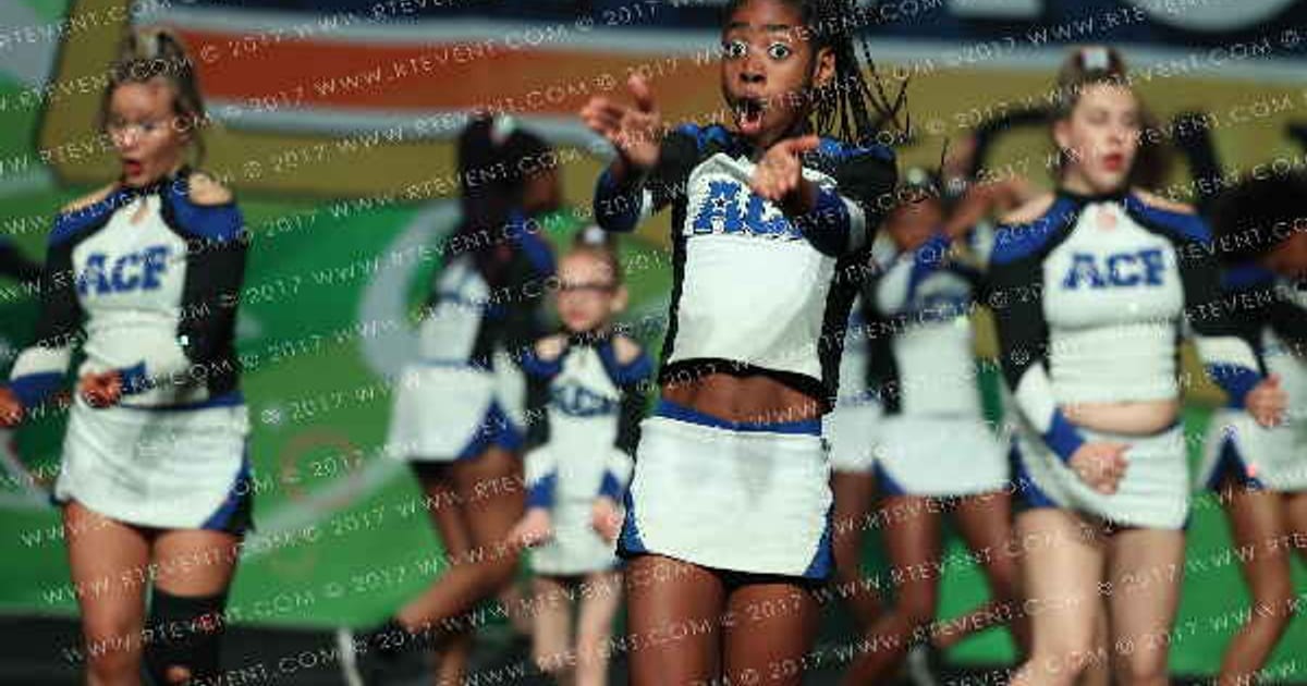 Athletic Cheer Force Blue Angels · CanAm