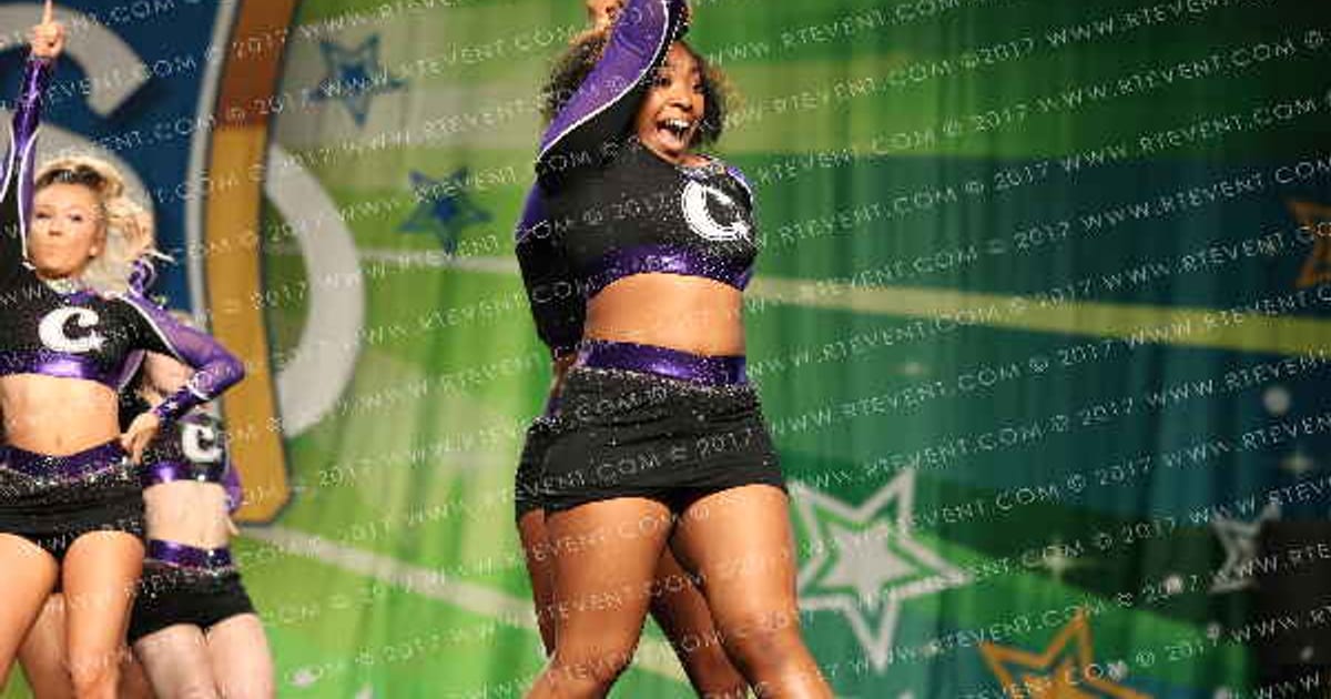 Charlotte Allstar Cheerleading Blackout · CanAm