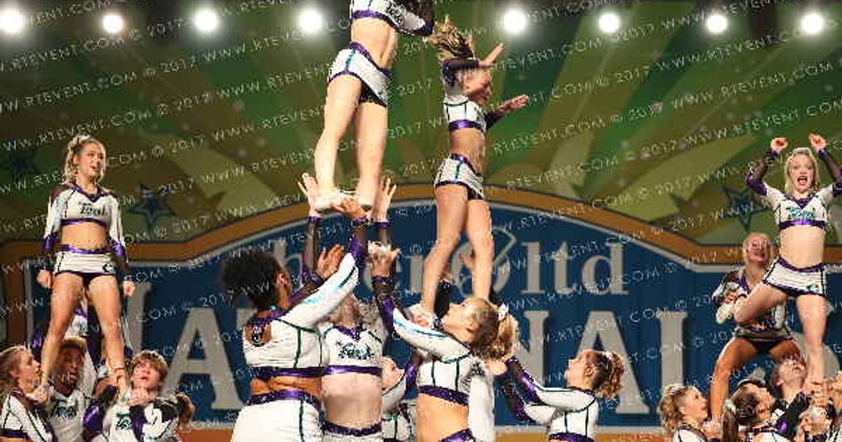 Charlotte Allstar Cheerleading Teal · CanAm