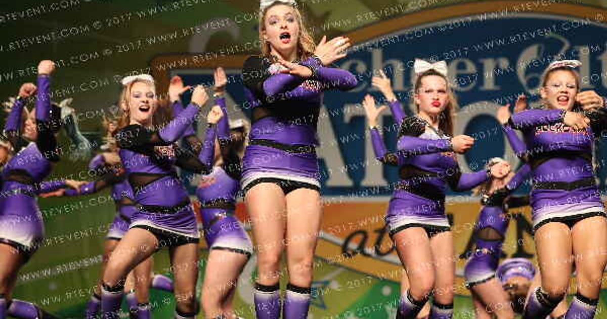 Rockstar Cheer Lake Norman Twisted Sister · CanAm