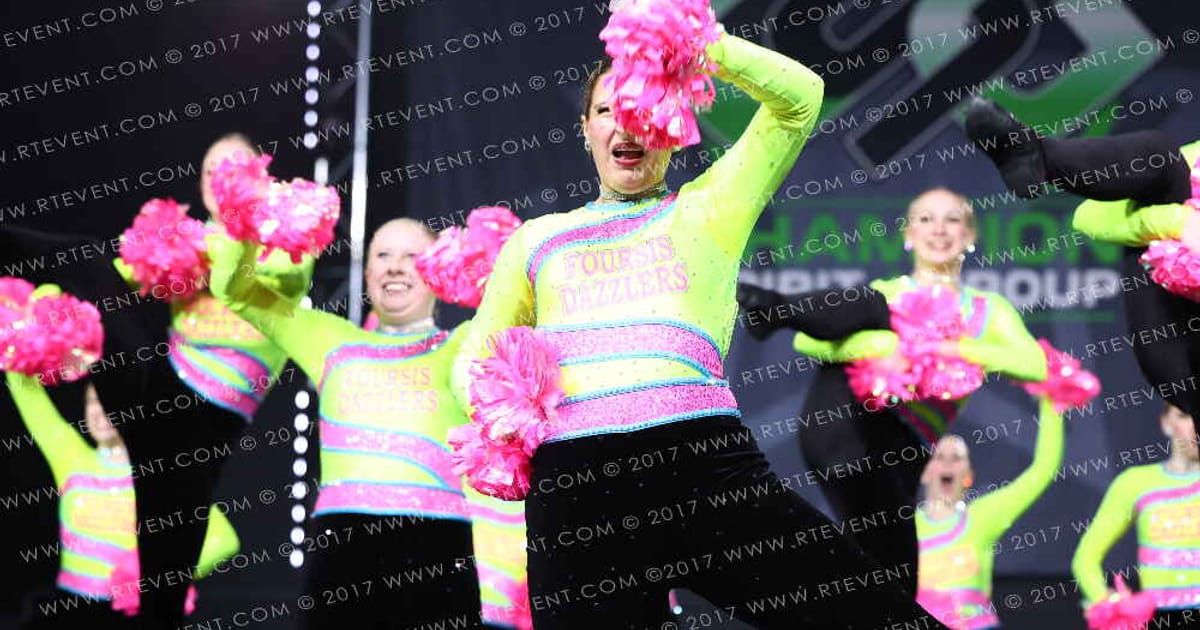 Foursis Dance Academy Foursis Dazzler Dance Team-Senior Large Pom · Dance Grand Nationals