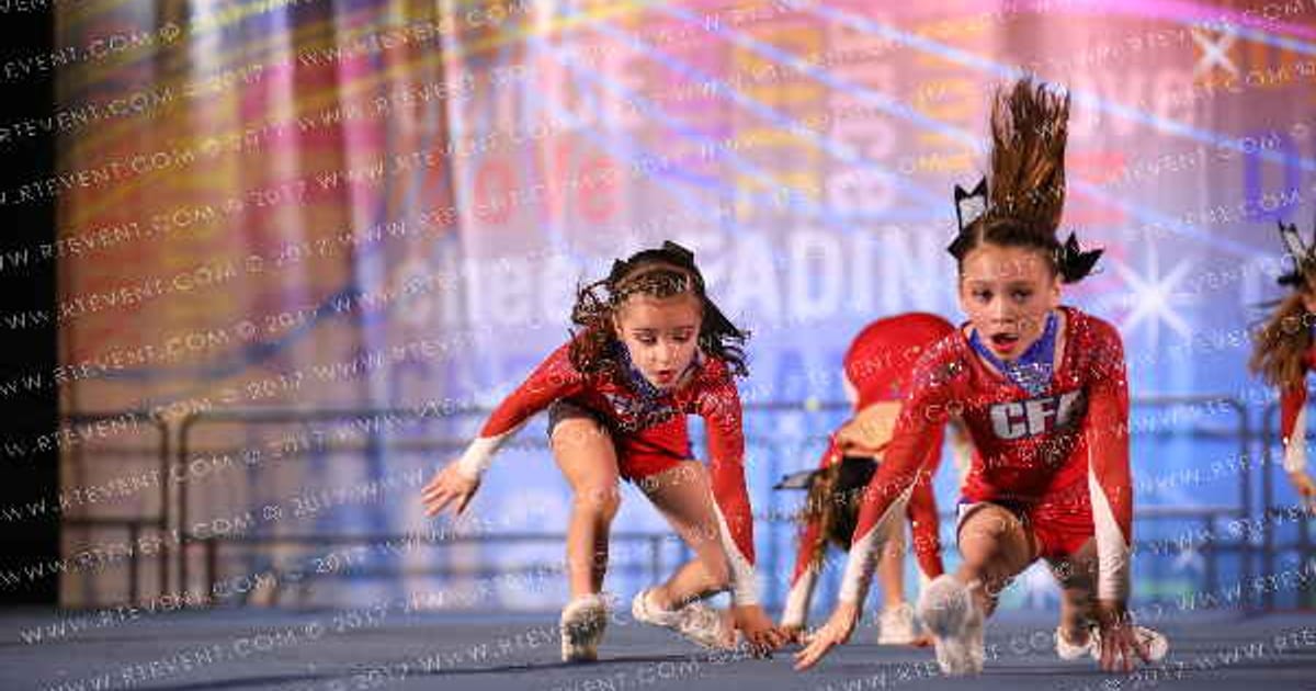 Cheer Florida All Stars Mini Warriors · All American