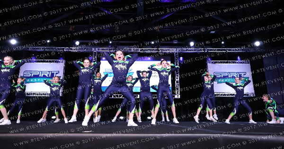 Cape Cod Cheer Academy 3CA Junior Black Tips · SF Nationals Rhode Island