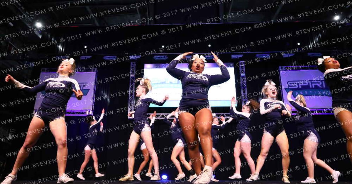 Premier Spirit Athletics Peach · SF Nationals Rhode Island