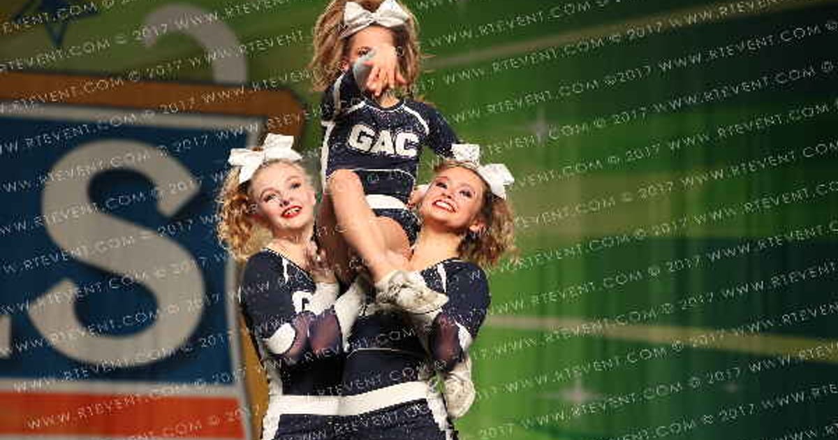 Greensboro All Star Cheerleading Black Diamonds · CanAm