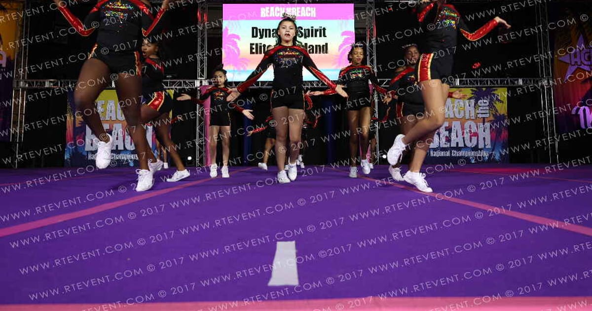 Dynasty Spirit Elite-Maryland RED ECLIPSE · ACDA Reach the Beach Ocean City Grand Nationals DIDII AllStar