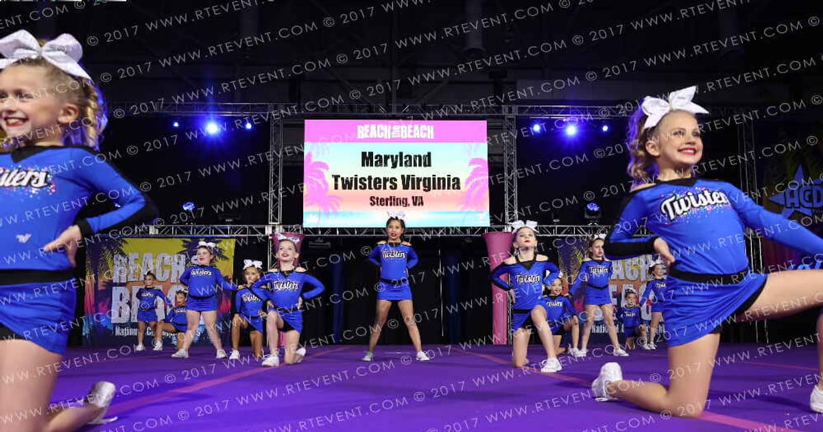 Maryland Twisters Virginia Sparks · ACDA Reach the Beach Ocean City Grand Nationals DIDII AllStar