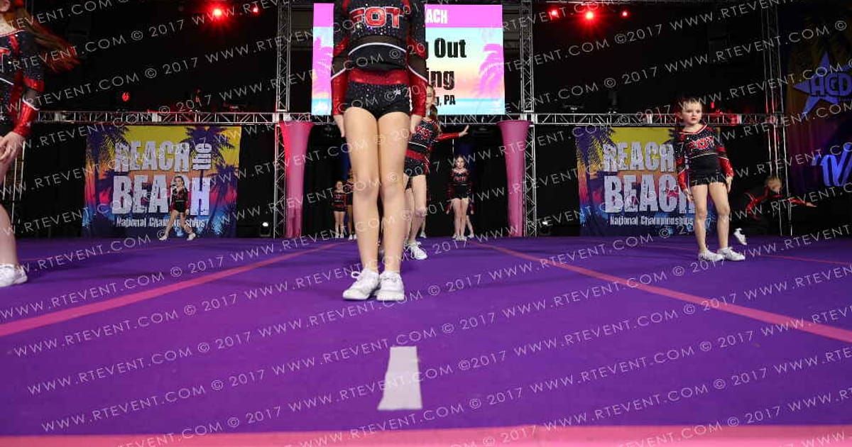 Flipping Out Tumbling Chips · ACDA Reach the Beach Ocean City Grand Nationals DIDII AllStar