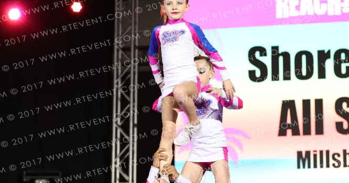 Shore Pride All Stars Glow · ACDA Reach the Beach Ocean City Grand Nationals DIDII AllStar