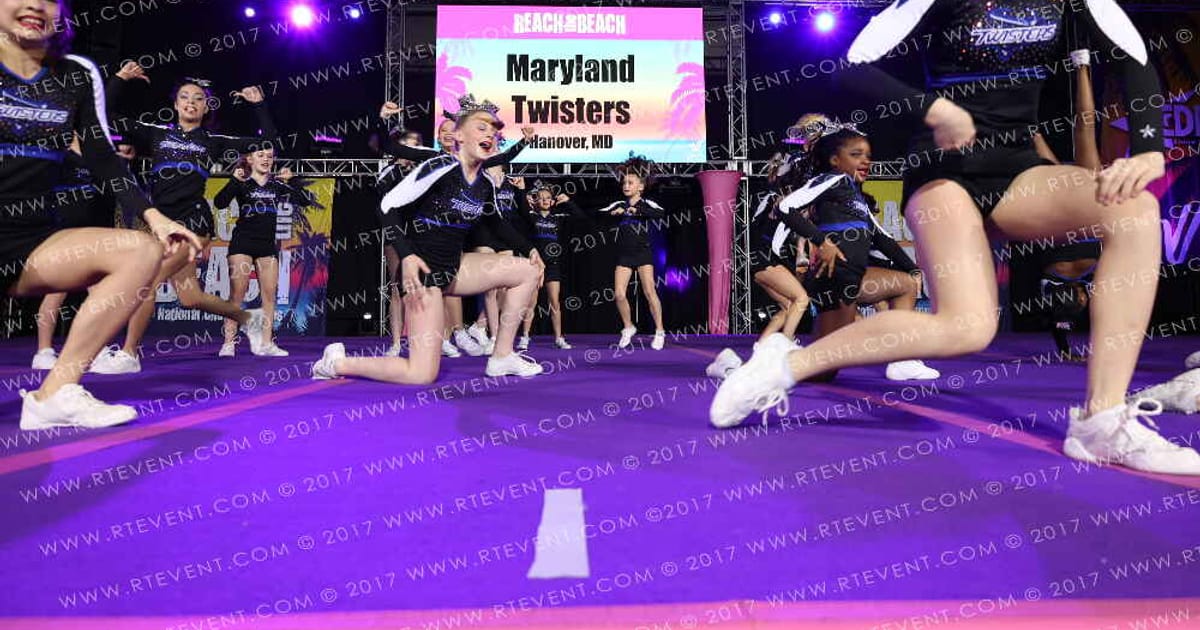 Maryland Twisters Frost · ACDA Reach the Beach Ocean City Grand Nationals DIDII AllStar