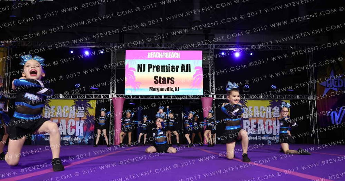 NJ Premier All Stars Mini Majesty · ACDA Reach the Beach Ocean City Grand Nationals DIDII AllStar