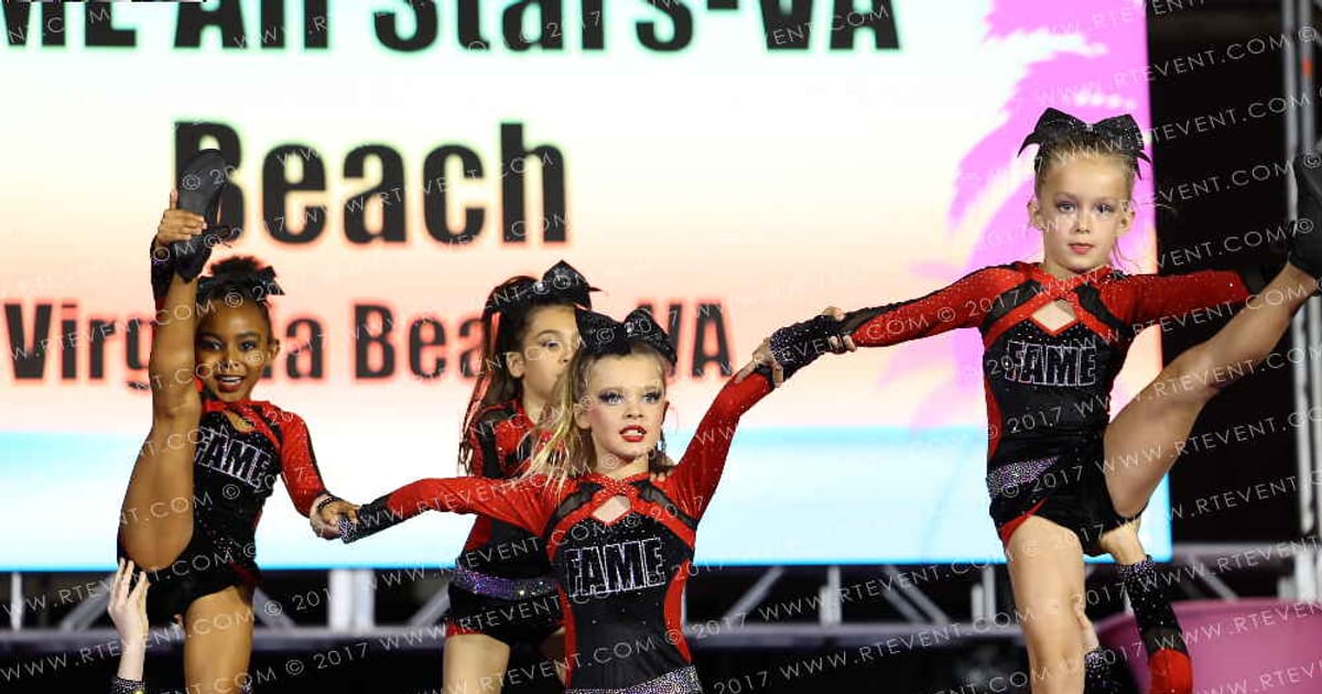 FAME All Stars - VA Beach BARBIES · ACDA Reach the Beach Ocean City Grand Nationals DIDII AllStar