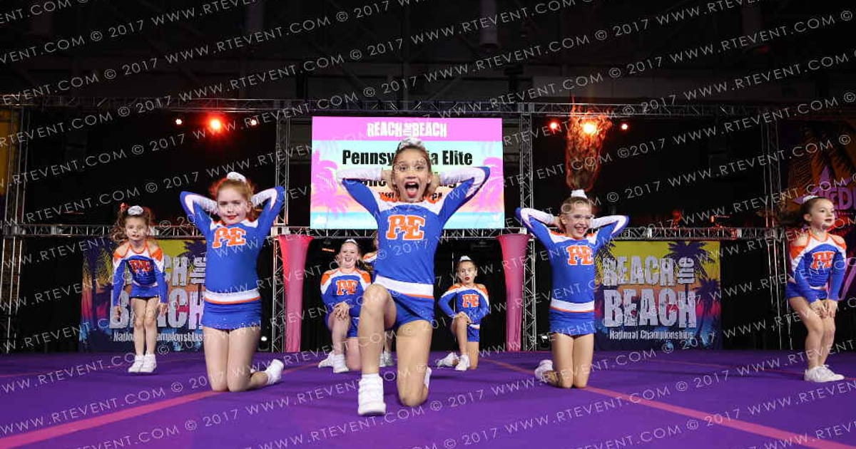 Pennsylvania Elite Cheerleading Mighty Marvels · ACDA Reach the Beach Ocean City Grand Nationals DIDII AllStar