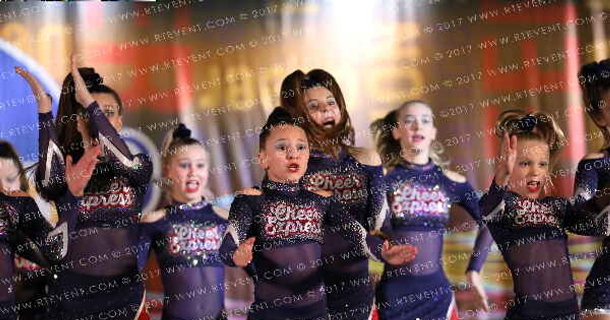 Cheer Express Allstars Divas · All American