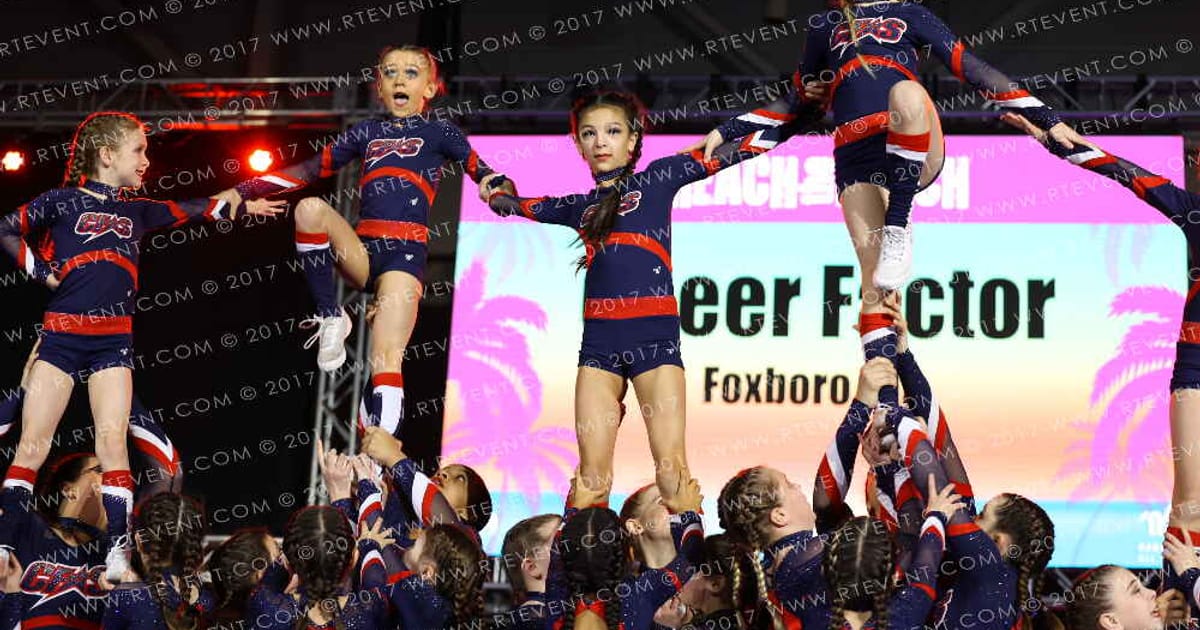 Cheer Factor Superstition · ACDA Reach the Beach Ocean City Grand Nationals DIDII AllStar