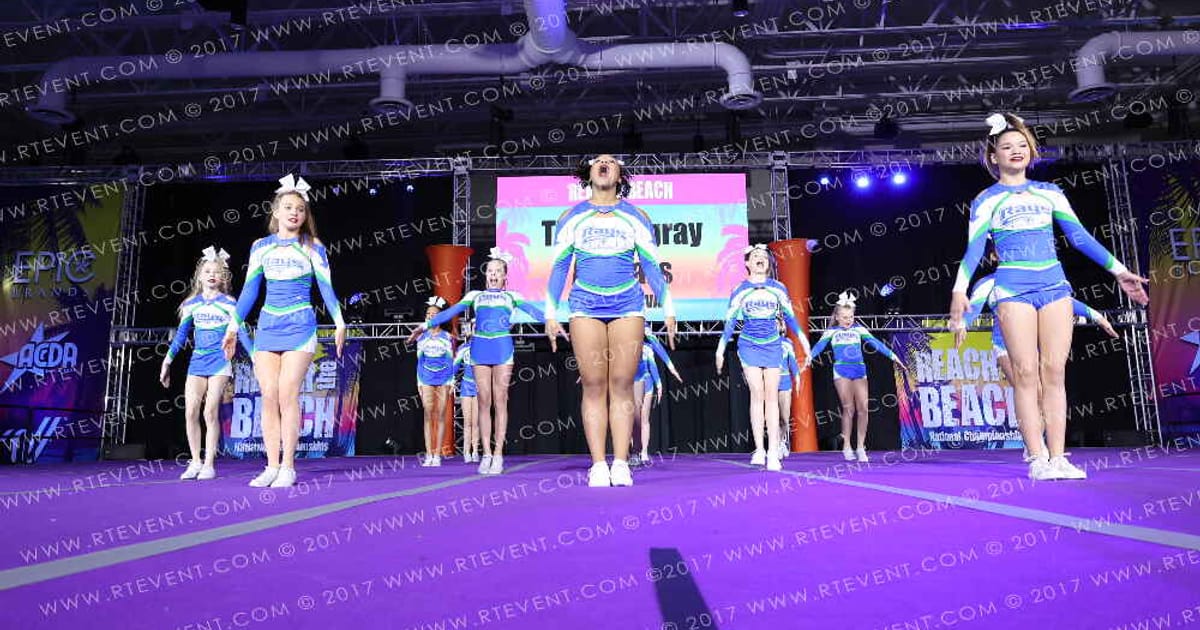 The Stingray Allstars Gemini · ACDA Reach the Beach Ocean City Grand Nationals DIDII AllStar