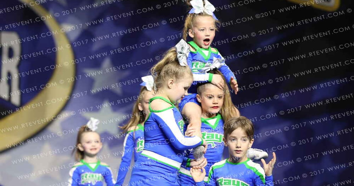 The Stingray All Stars cosmos · American Cheer Power Columbus Grand Nationals