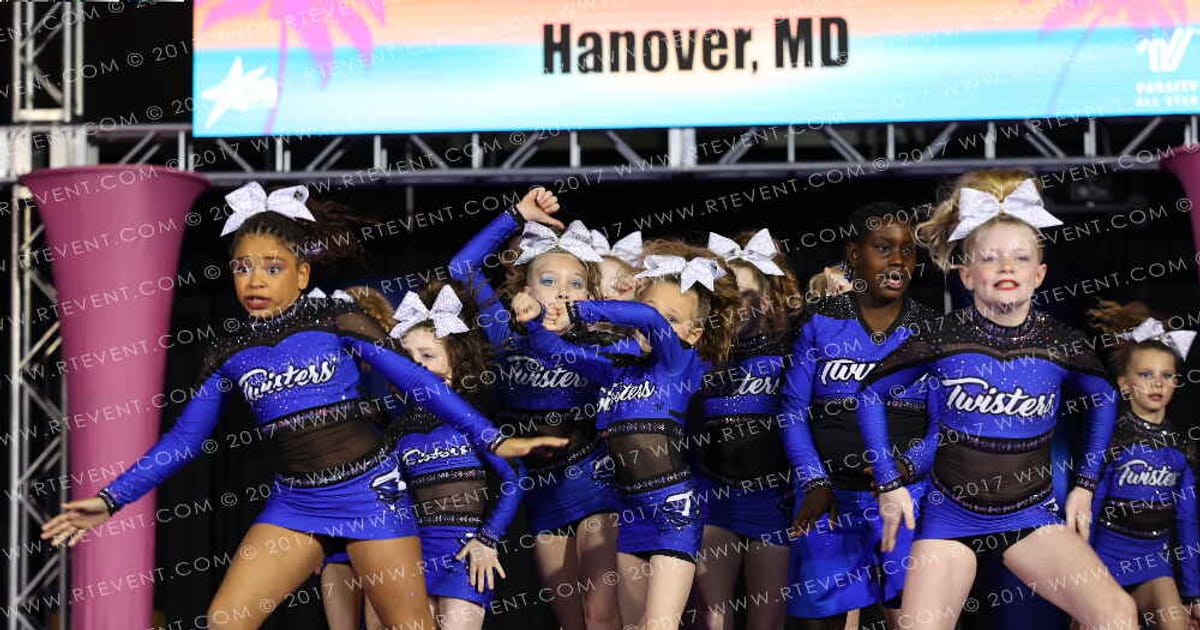 Maryland Twisters Freeze · ACDA Reach the Beach Ocean City Grand Nationals DIDII AllStar