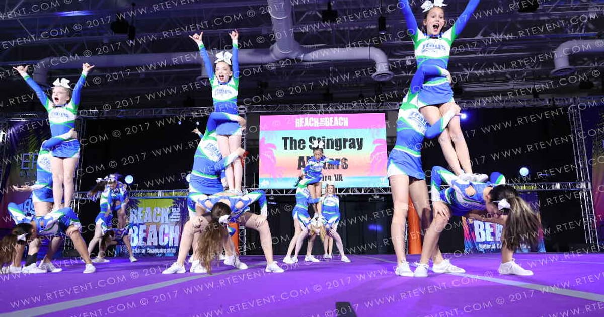 The Stingray Allstars GAMMA · ACDA Reach the Beach Ocean City Grand Nationals DIDII AllStar