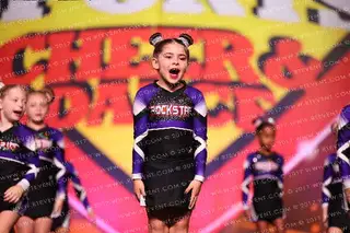 Rockstar Cheer Charleston Black Pink