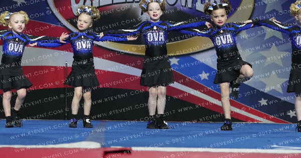 Ohio Valley All Stars Tiny Bling · American Cheer Power Columbus Grand Nationals