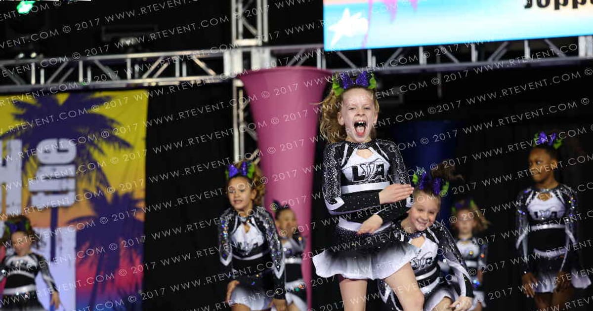 Lunar Viper Allstars Glow · ACDA Reach the Beach Ocean City Grand Nationals DIDII AllStar