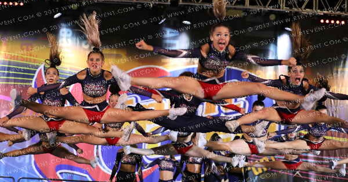 Cheer Express Allstars Senior Heat · All American