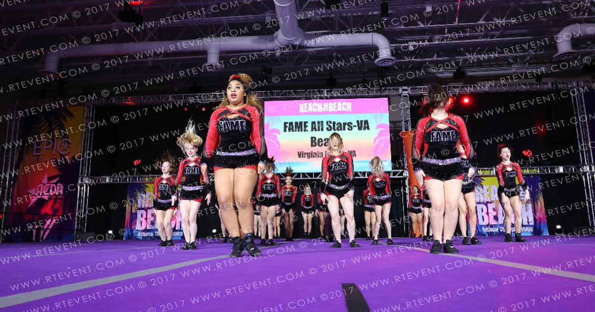 FAME All Stars - VA Beach REIGN · ACDA Reach the Beach Ocean City Grand Nationals DIDII AllStar