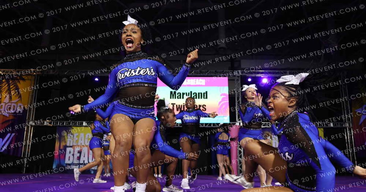 Maryland Twisters Fierce Winds · ACDA Reach the Beach Ocean City Grand Nationals DIDII AllStar