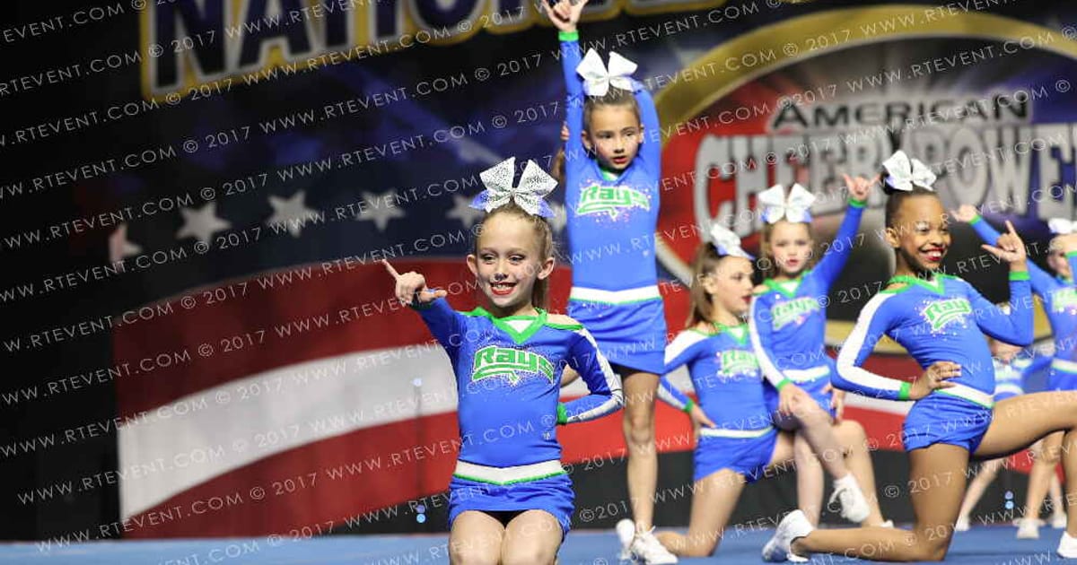 The Stingray All Stars Mini Rev · American Cheer Power Columbus Grand Nationals