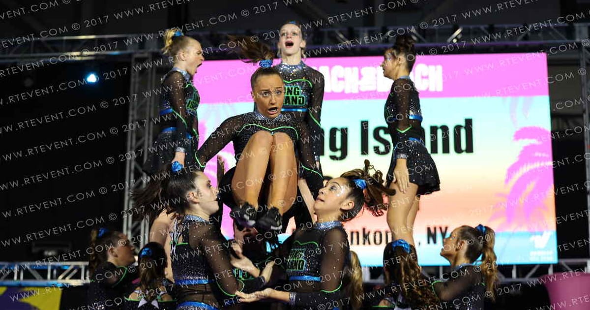 Long Island Cheer Reign · ACDA Reach the Beach Ocean City Grand Nationals DIDII AllStar