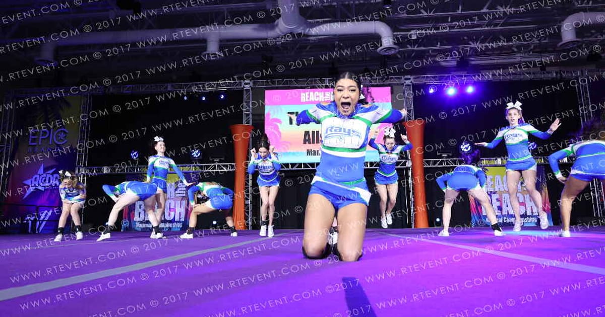 The Stingray Allstars Titan · ACDA Reach the Beach Ocean City Grand Nationals DIDII AllStar
