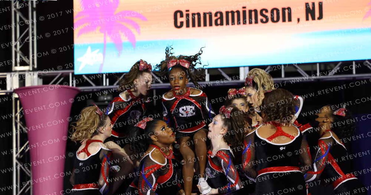 New Jersey Spirit Explosion Bombshells · ACDA Reach the Beach Ocean City Grand Nationals DIDII AllStar