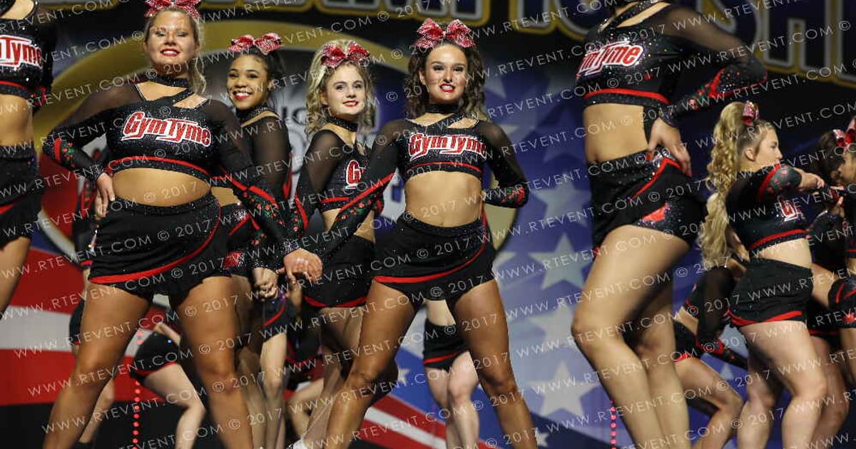 GymTyme All-Stars Rose · American Cheer Power Columbus Grand Nationals