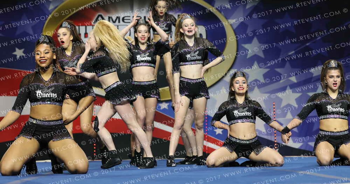 Rocket Cheer Evil Queens · American Cheer Power Columbus Grand Nationals