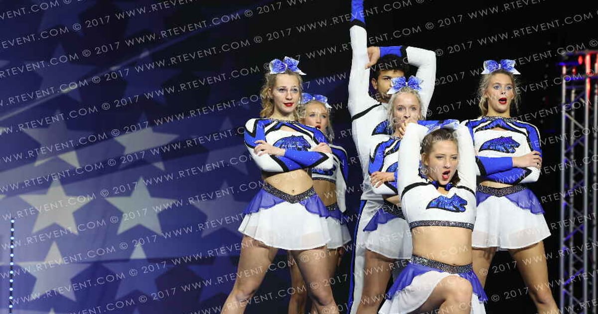 Bluegrass Athletics Blackout · American Cheer Power Columbus Grand Nationals