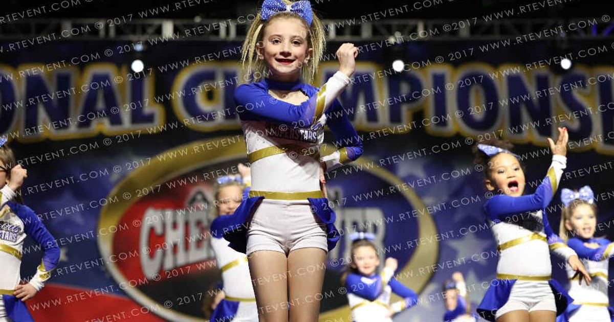 Famous Superstars SPARKLES · American Cheer Power Columbus Grand Nationals