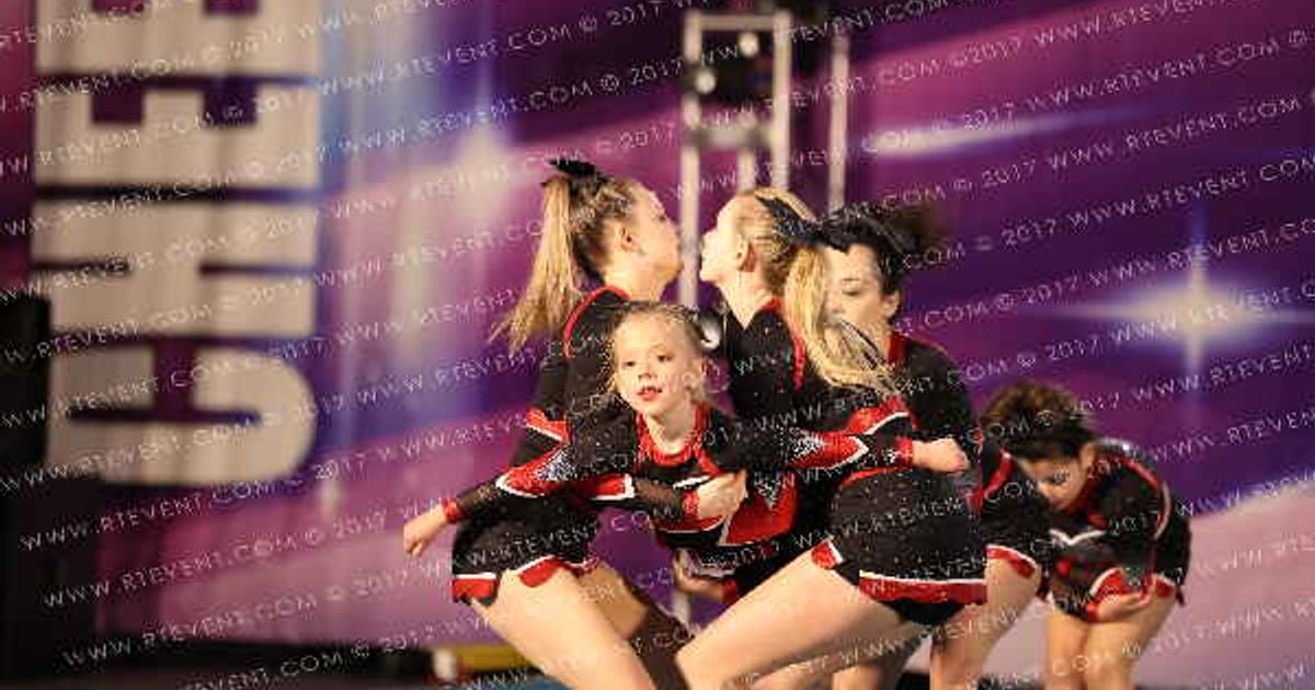 Ruby Red Cheer Radiant Red · CHEERSPORT Chattanooga Classic DIDII