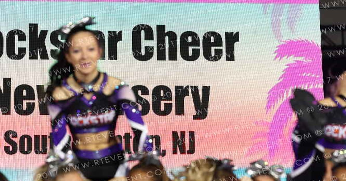 Rockstar Cheer New Jersey The Four Seasons · ACDA Reach the Beach Ocean City Grand Nationals DIDII AllStar